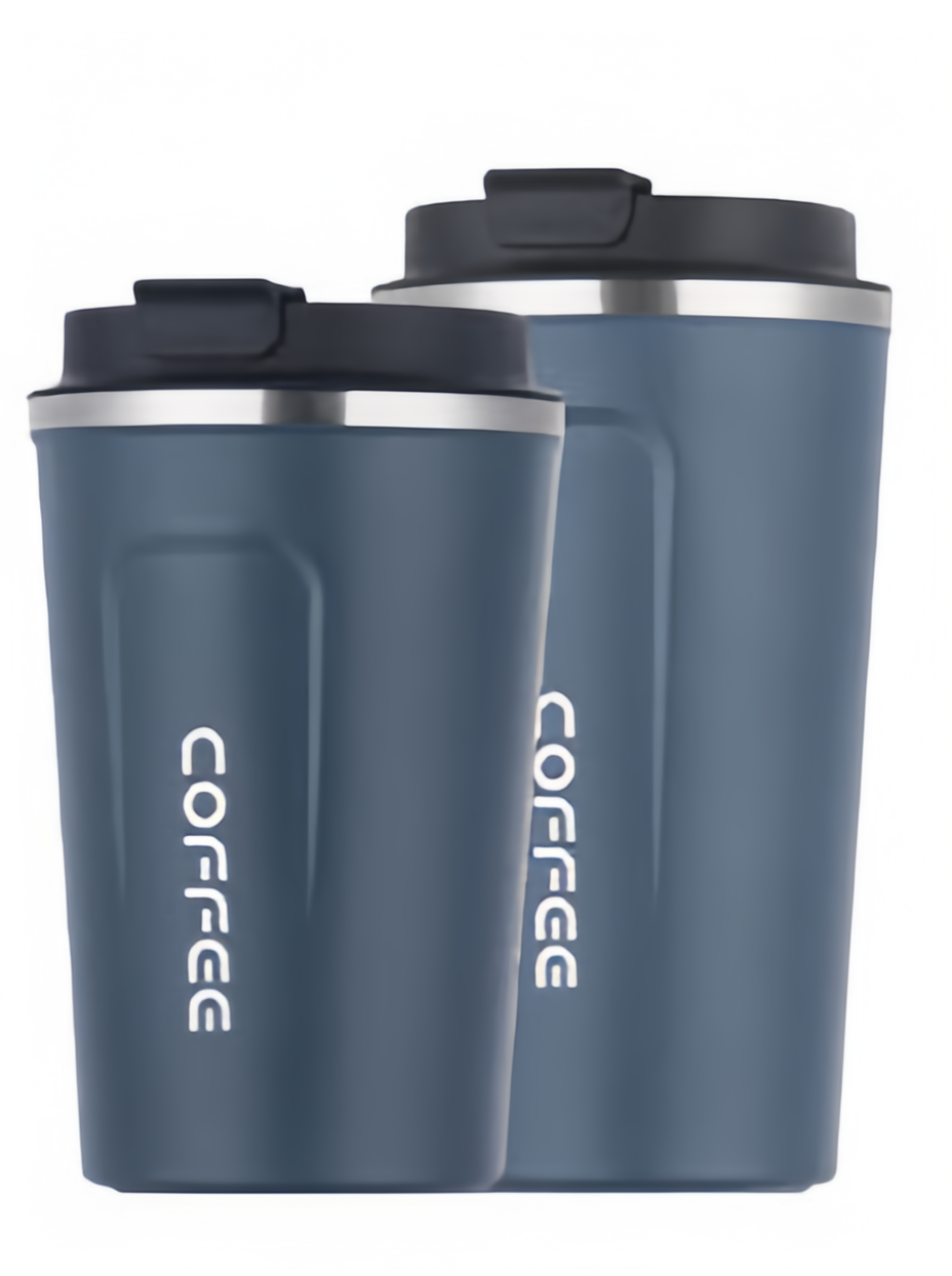 (1/100x Pack) 380ML & 510ML Premium Stainless Steel Coffee Mug