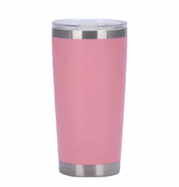 (1/100x Pack) 380ML Multi Coloured Stainless Steel Travel Tumbler