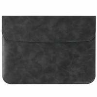 (1/100x Pack) Vegan Leather Sleek Sleeve For Laptop
