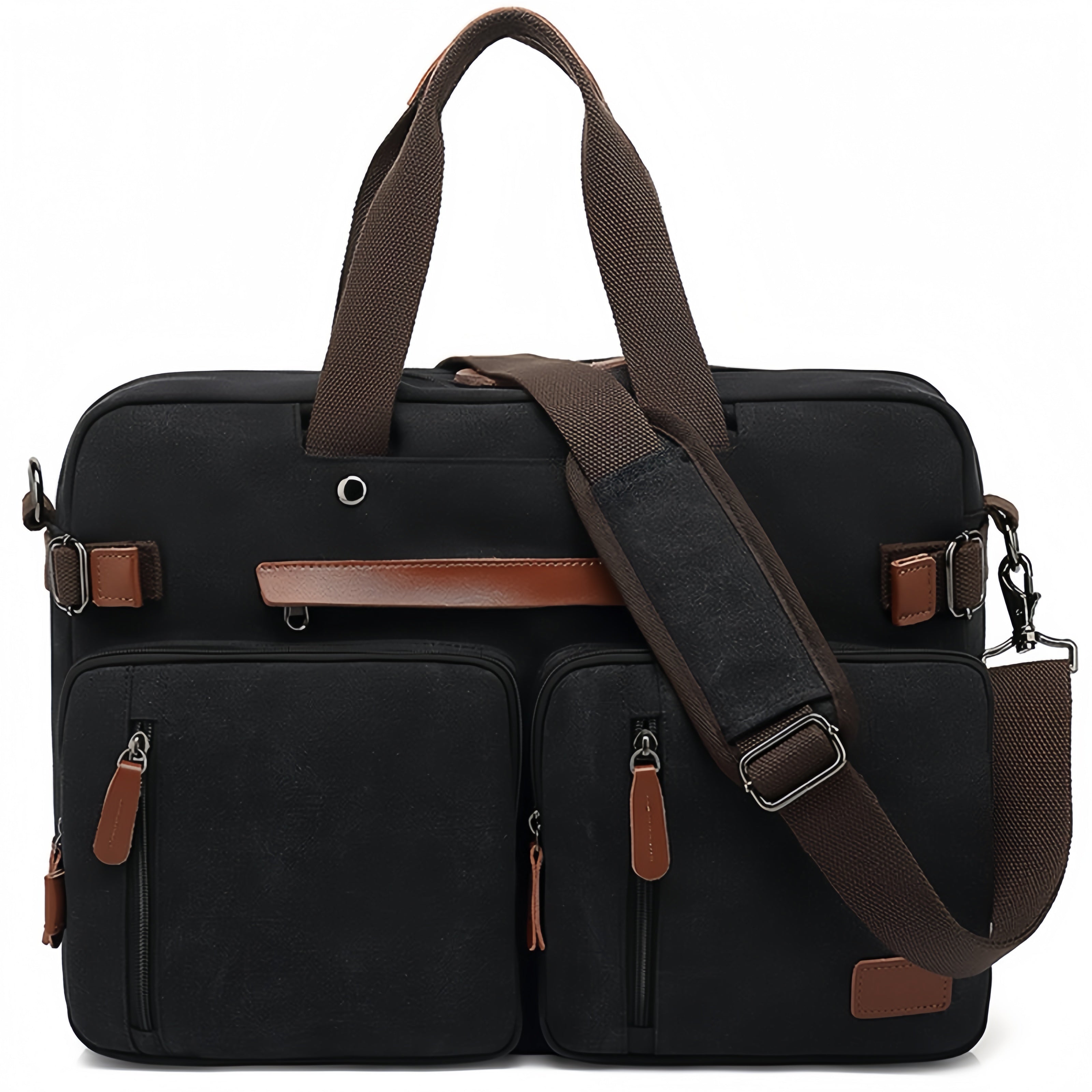 (1/100x Pack) MultiCompartment Professional Laptop Shoulder Bag