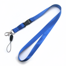 (25/500x Pack) Solid Colour/Custom Logo Keychain Lanyard
