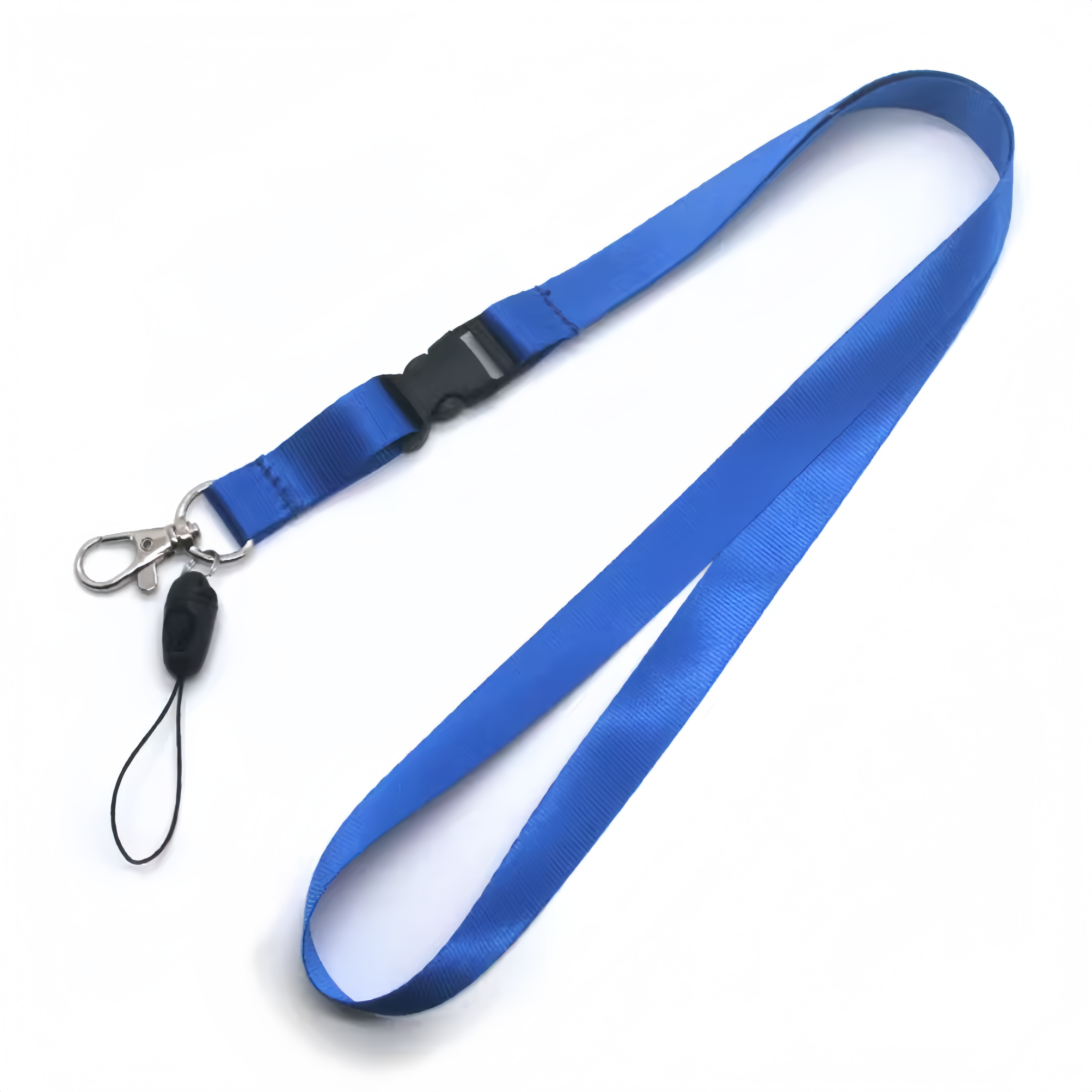(25/500x Pack) Solid Colour/Custom Logo Keychain Lanyard