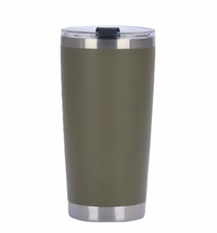 (1/100x Pack) 380ML Multi Coloured Stainless Steel Travel Tumbler