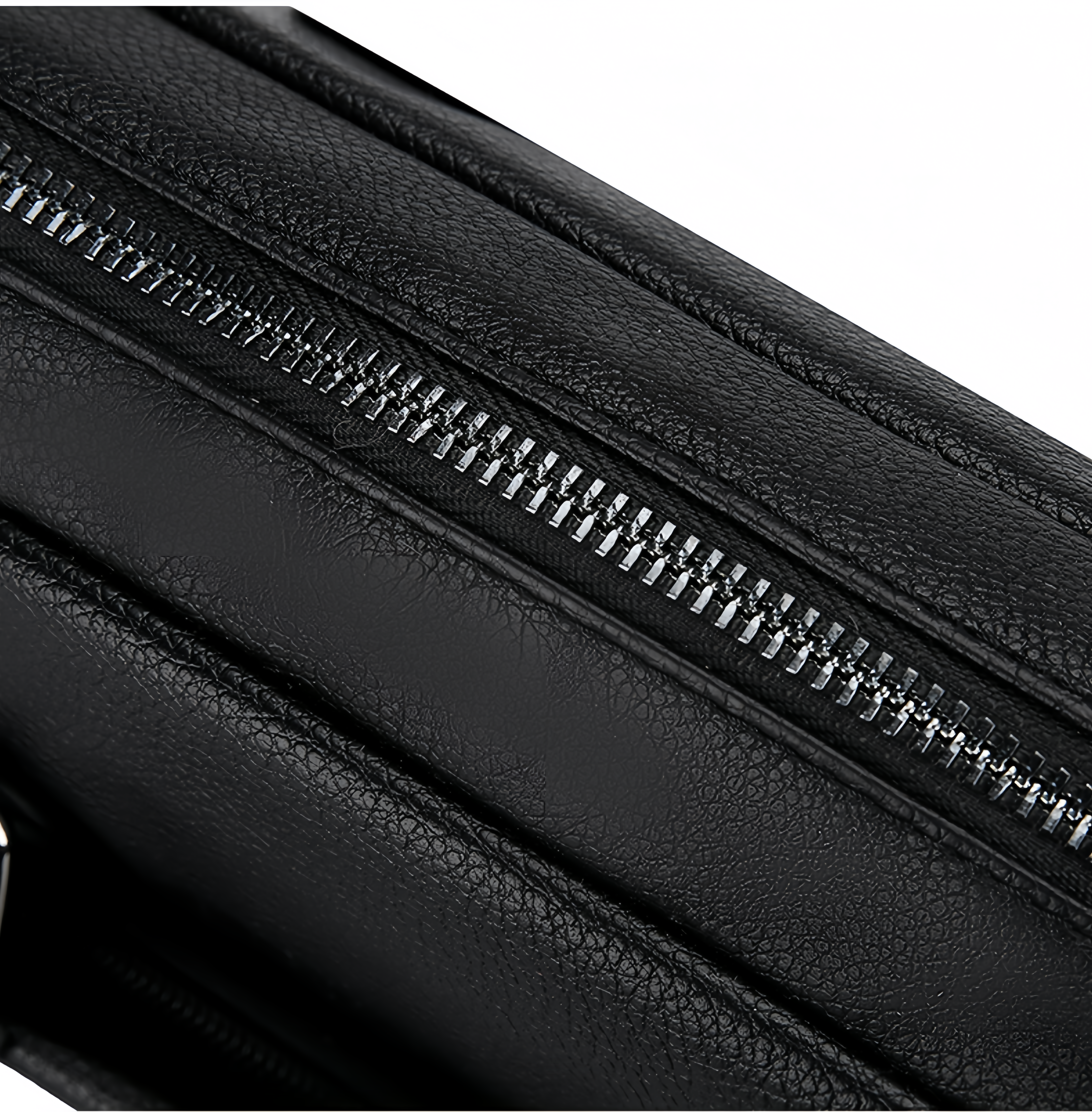 (1/100x Pack) Vegan Leather Modern Business Bag With Detachable Shoulder Strap