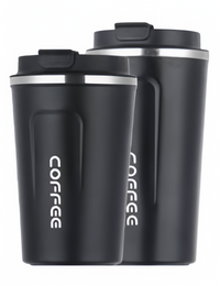 (1/100x Pack) 380ML & 510ML Premium Stainless Steel Coffee Mug