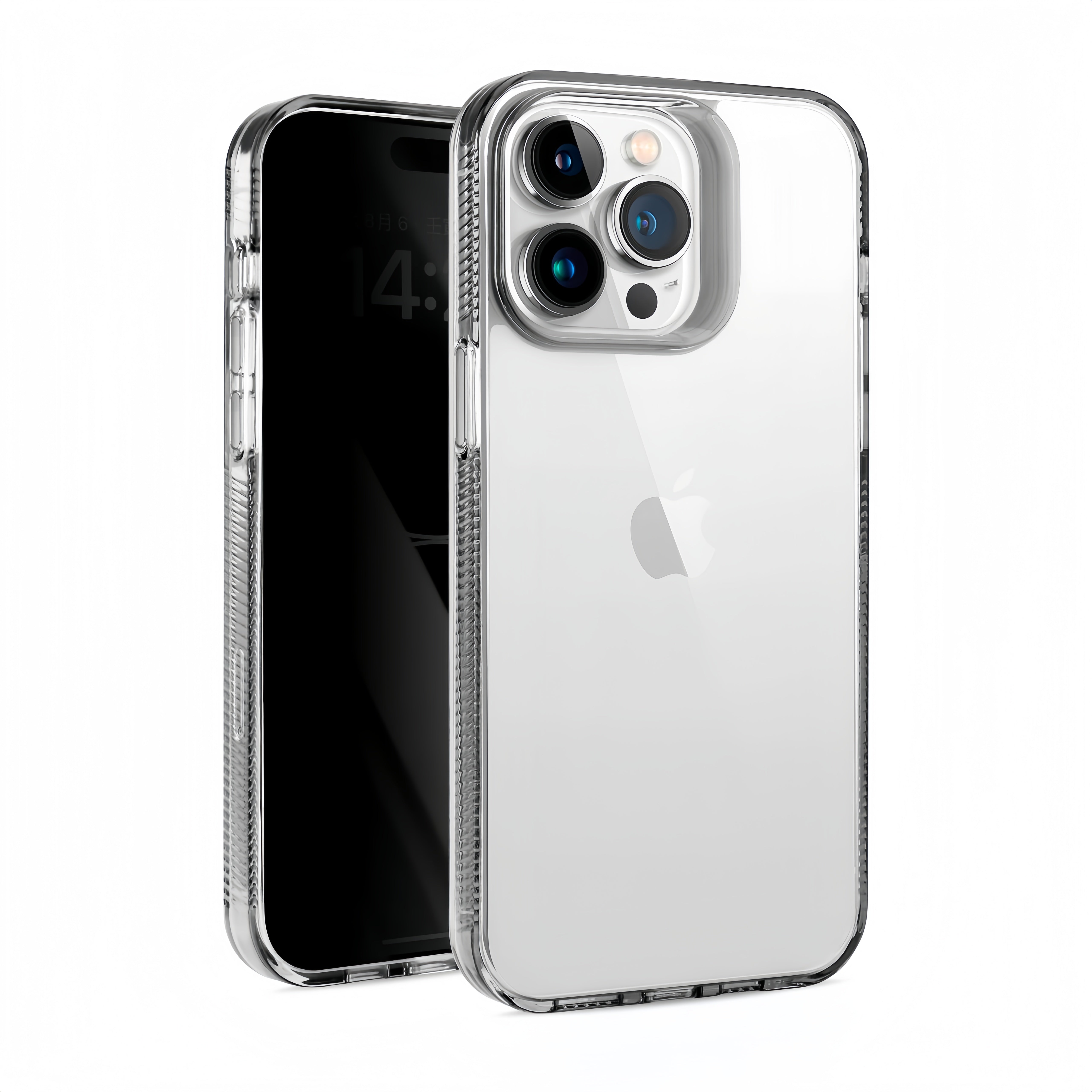 (1/100x Pack) 16 Series Transparent Magsafe Shockproof Coloured Bumper Case