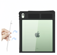 (1/100x Pack) Apple iPad Air Gen 5 10.9 Inch ShellBox Heavy Duty IP68 Rugged And Waterproof iPad Case