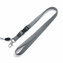 (25/500x Pack) Solid Colour/Custom Logo Keychain Lanyard