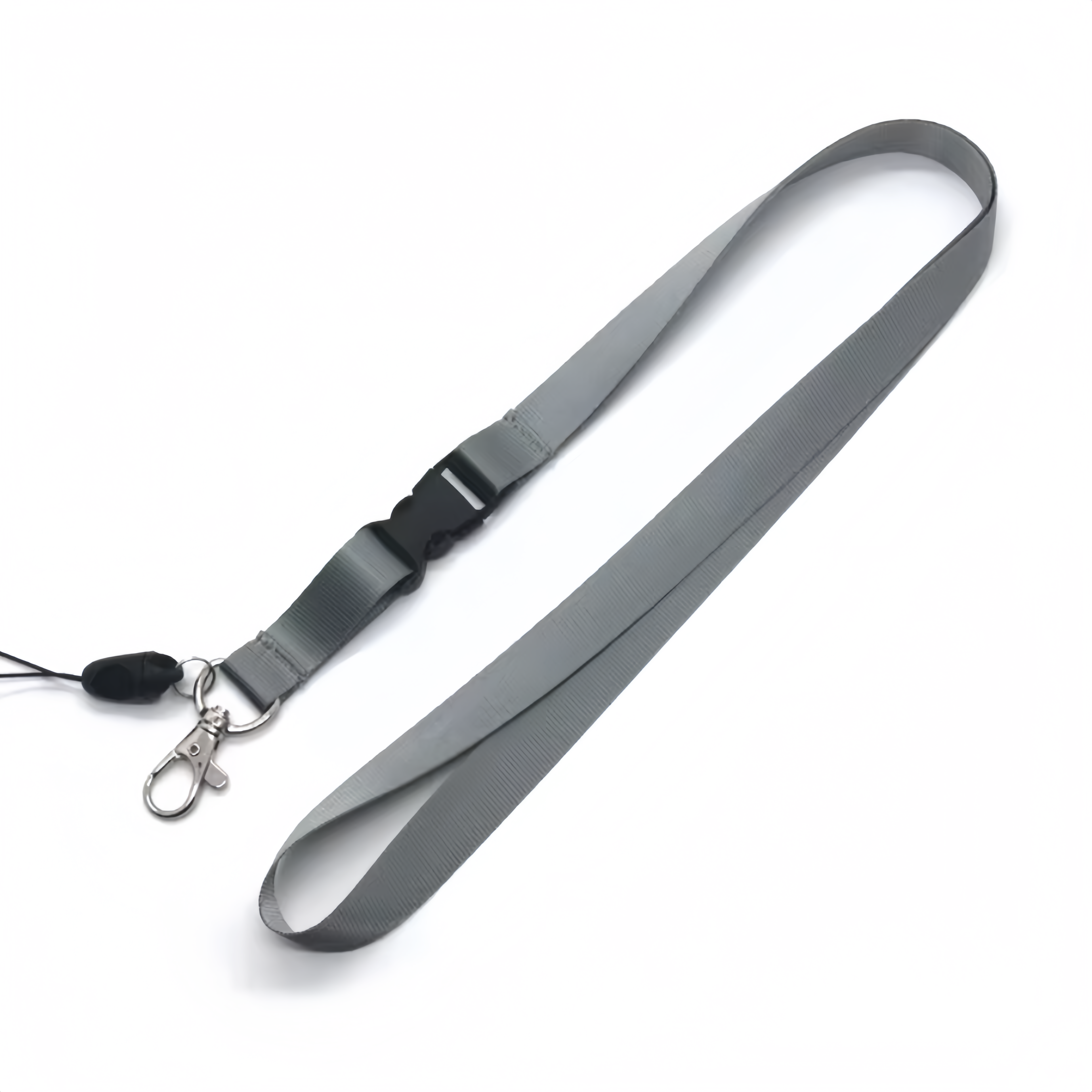 (25/500x Pack) Solid Colour/Custom Logo Keychain Lanyard