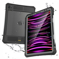 (1/100x Pack) Apple iPad Pro Gen 6, 7 11 Inch ShellBox Heavy Duty IP68 Rugged And Waterproof iPad Case