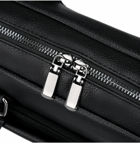 (1/100x Pack) Vegan Leather Modern Business Bag With Detachable Shoulder Strap