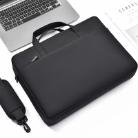 (1/100x Pack) Innovative Vegan Leather WaterProof Laptop Bag With Shoulder Strap