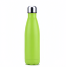 (1/100x Pack) 500ML Solid Colour Stainless Steel Water Bottle