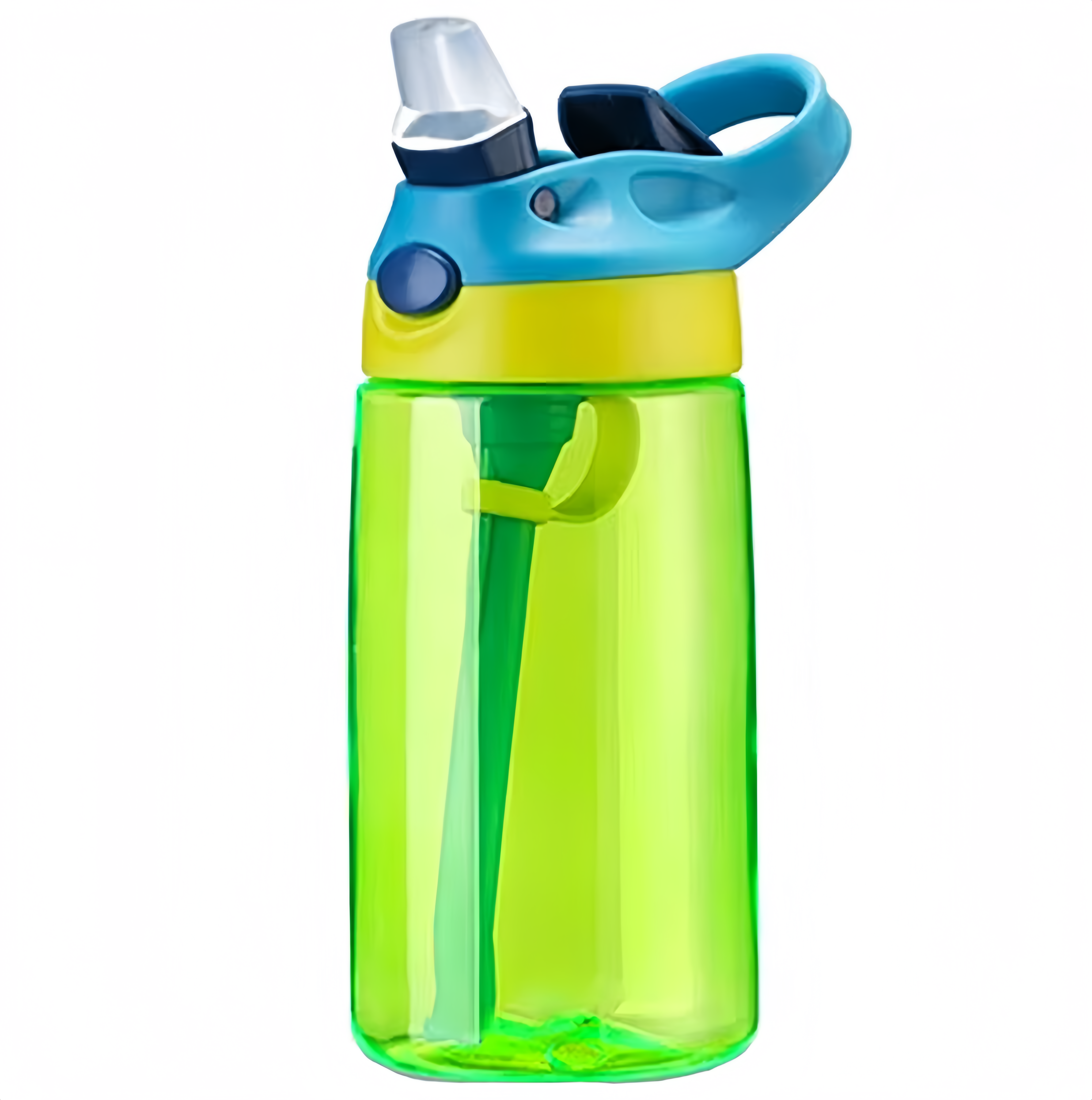 (1/100x Pack) 480ML Kids Plastic Water Bottle