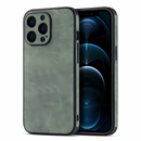 (1/100x Pack) 15 Series Luxury Vintage Leather/Silicone iPhone Case