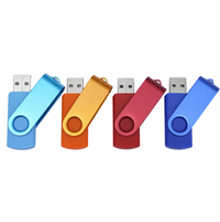 (1/100x Pack) 64/128GB Swivel USB Flash Drive