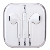 (100/500x Pack) Premium Wired Earpods With Microphone