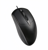 (1/100x Pack) Handisen USB Wired Mouse - 1200 DPI