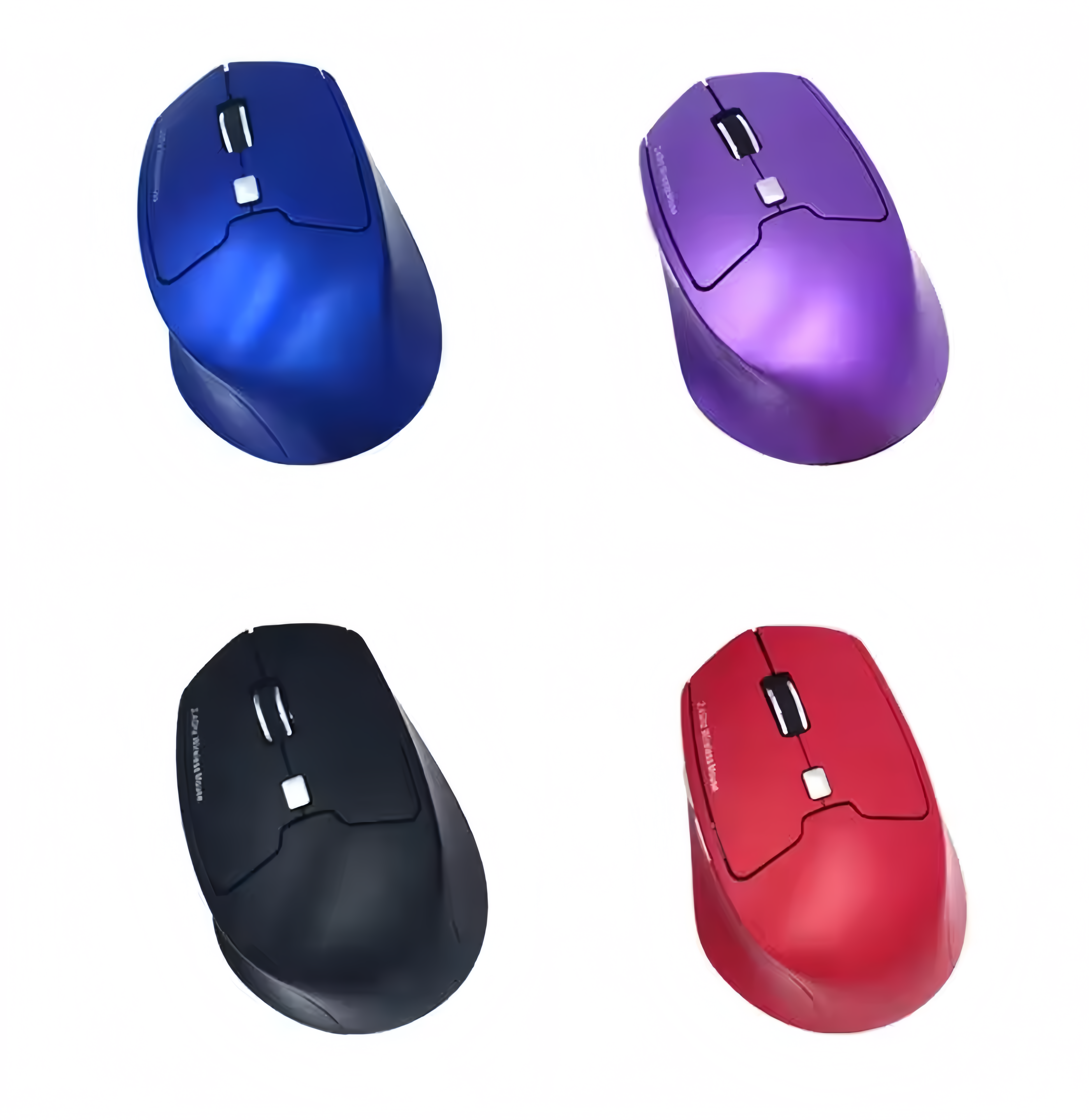 (1/100x Pack) Multi Button 1600DPI 2.4G Optical Wireless Mouse