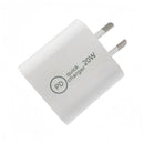 (1/250x Pack) 20 Watt USB Type C & USB Type A Power Adapter (AUS/NZ Outlet)