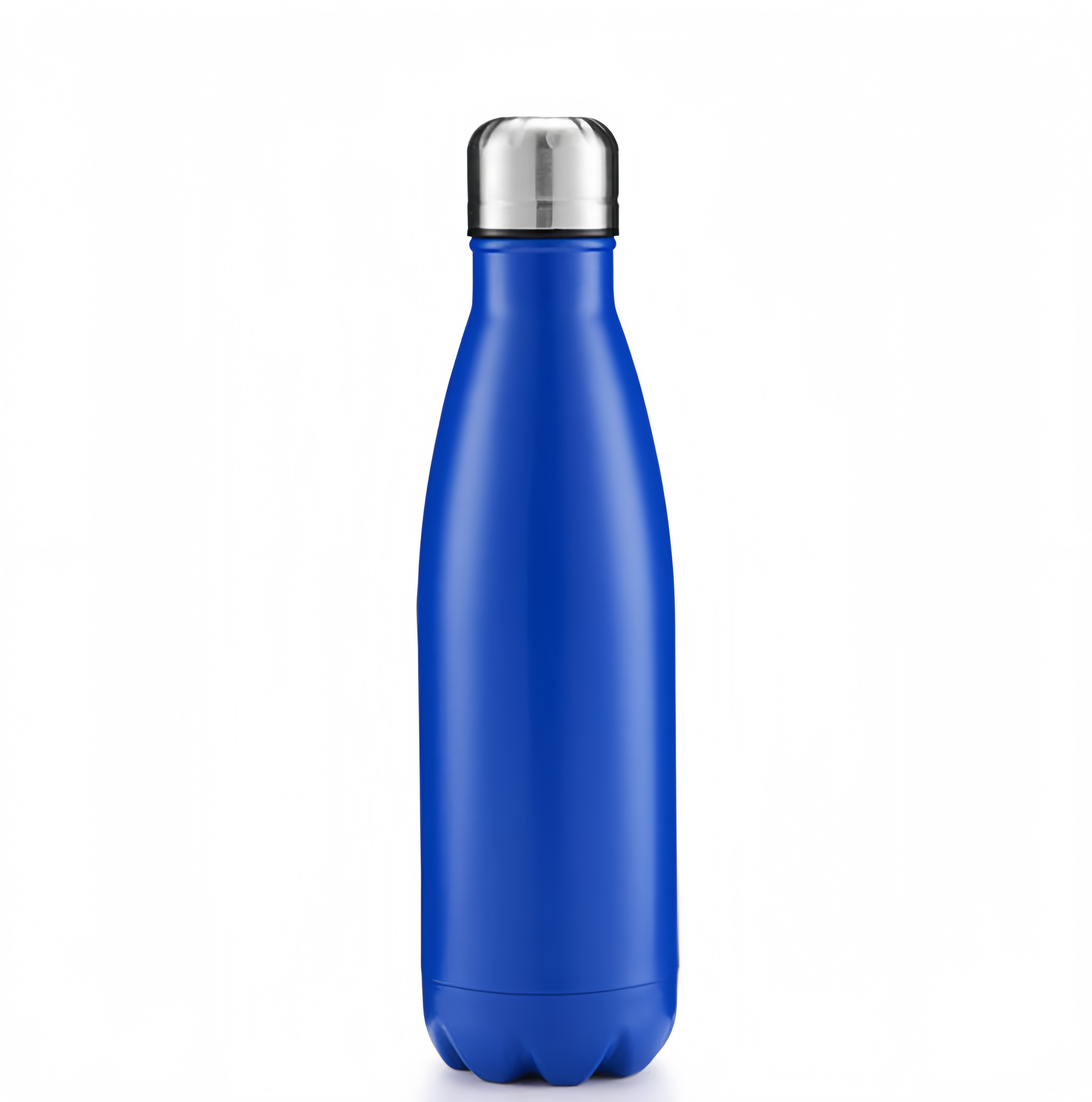 (1/100x Pack) 500ML Solid Colour Stainless Steel Water Bottle