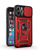 (1/100x Pack) 15 Series Trade Heavy Duty iPhone Case With Ring Stand