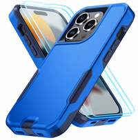 (1/100x Pack) 15 Series Shockproof Heavy Duty Magsafe iPhone Case