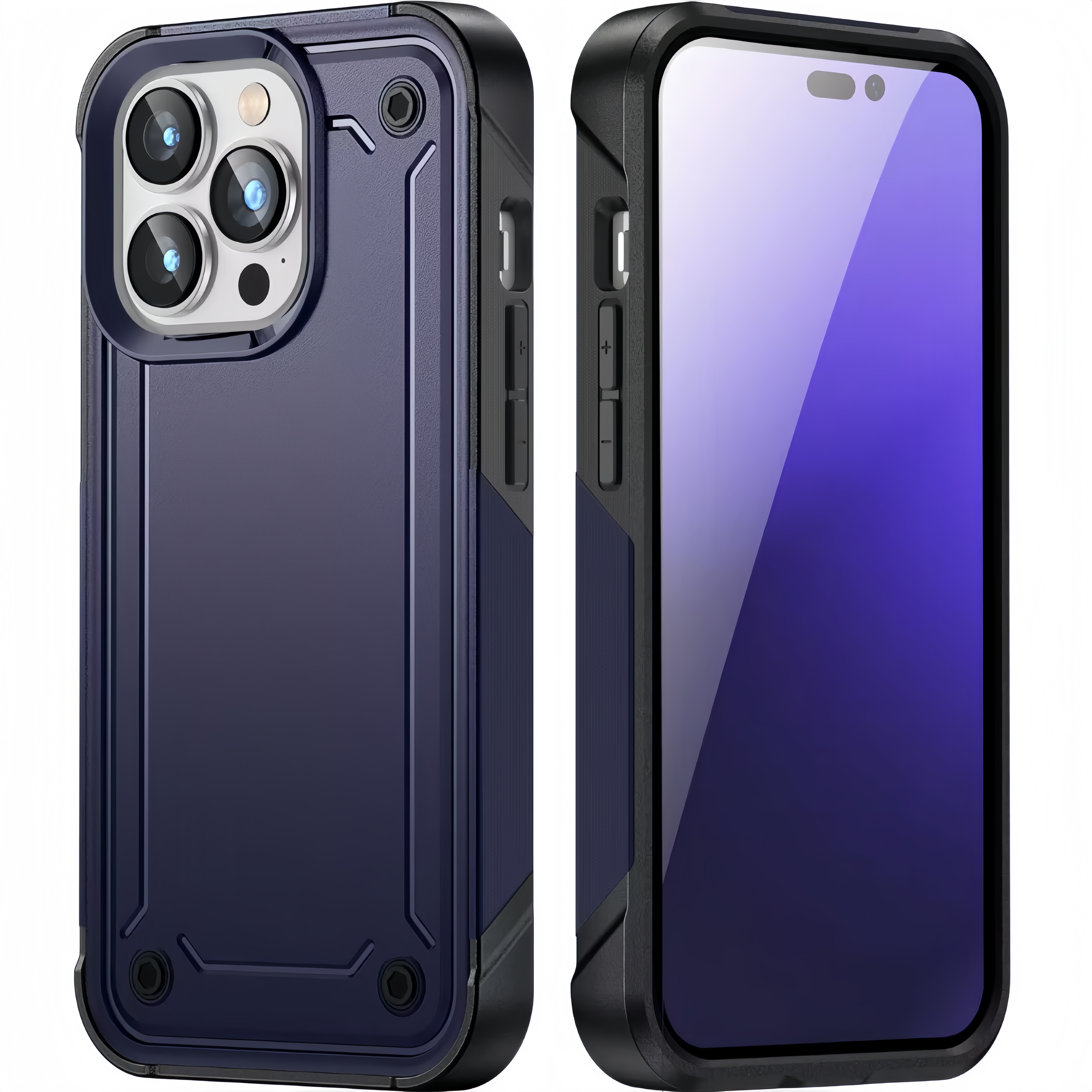(1/100x) 15 Series Premium Heavy Duty Hybrid iPhone Case