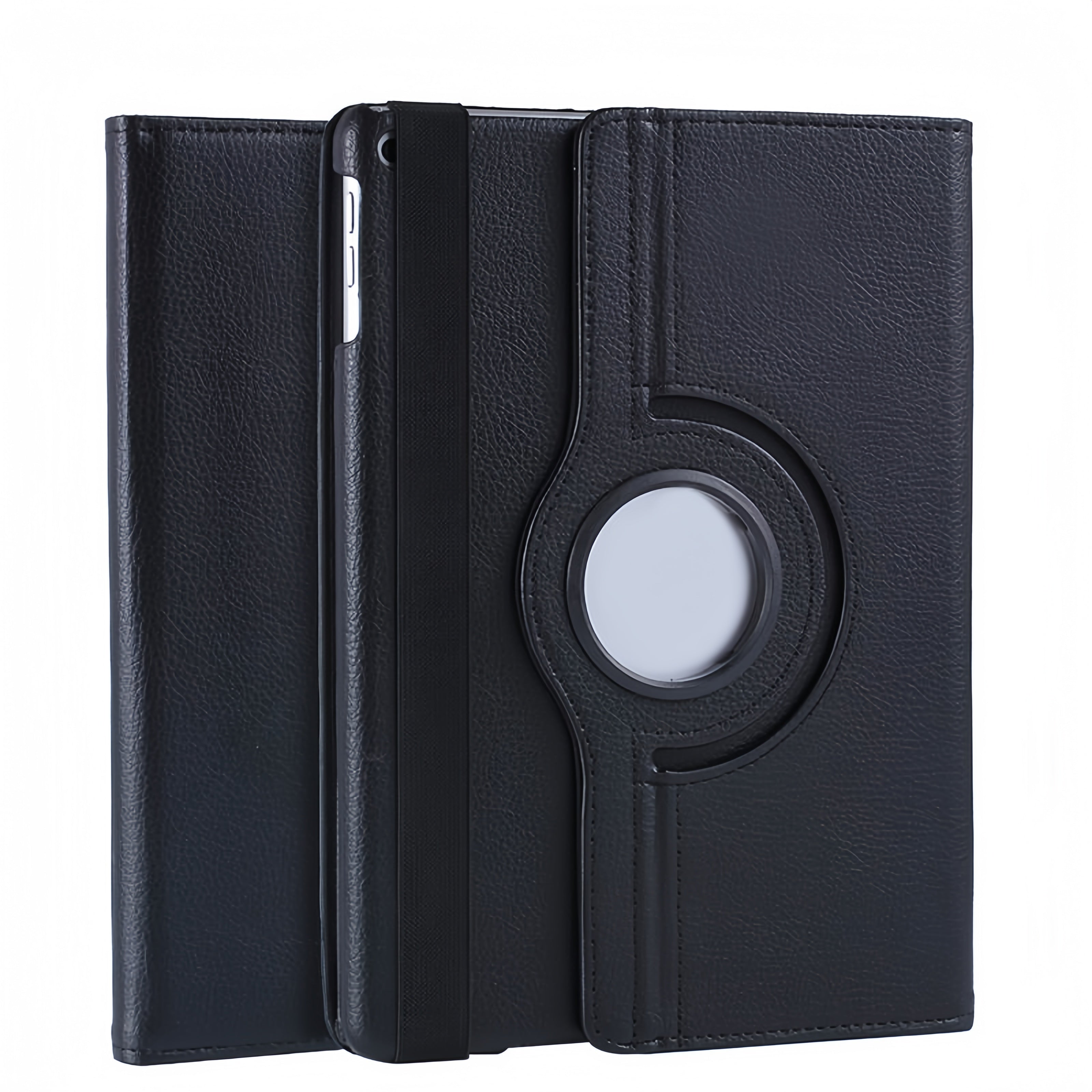 (1/100x Pack) Apple iPad Mini Gen 6, 7 8.3 Inch 360 Degree Rotating Vegan Leather Protective Case For iPad