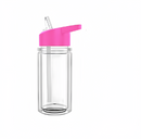 (1/100x Pack) 500ML Snow Globe Plastic Tumbler