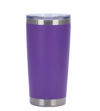 (1/100x Pack) 380ML Multi Coloured Stainless Steel Travel Tumbler