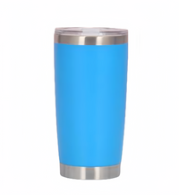 (1/100x Pack) 380ML Multi Coloured Stainless Steel Travel Tumbler