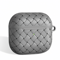 (1/100x Pack) Weaved Silicon AirPod Case For AirPods Pro 2 And Airpod Gen 4