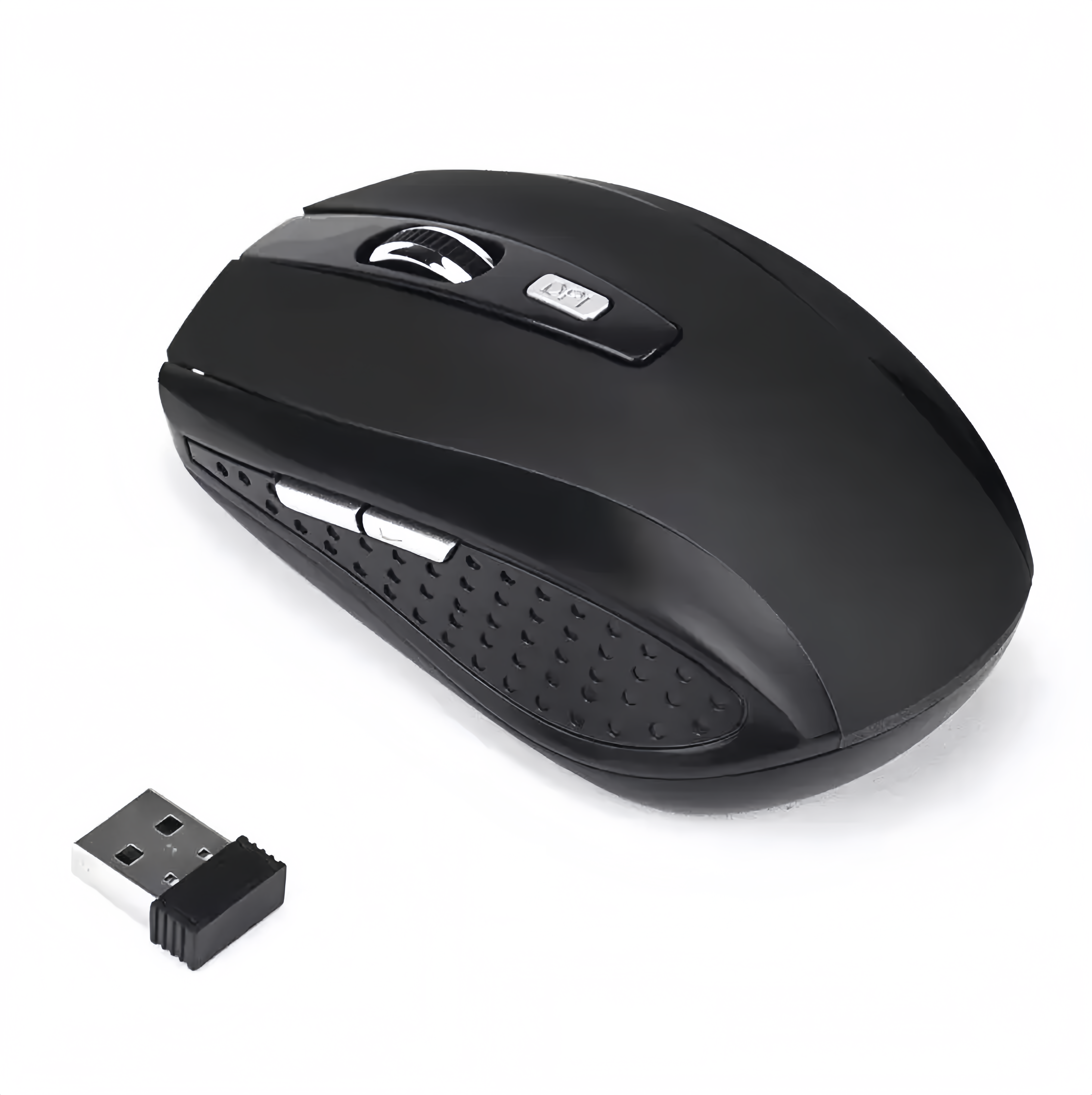 (1/100x Pack) 2.4Ghz Wireless Mouse With USB Receiver