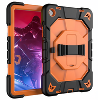 (1/100x Pack) Apple Generation 10, 11 Heavy Duty Grade iPad Case With Max Guard Handle/Grip