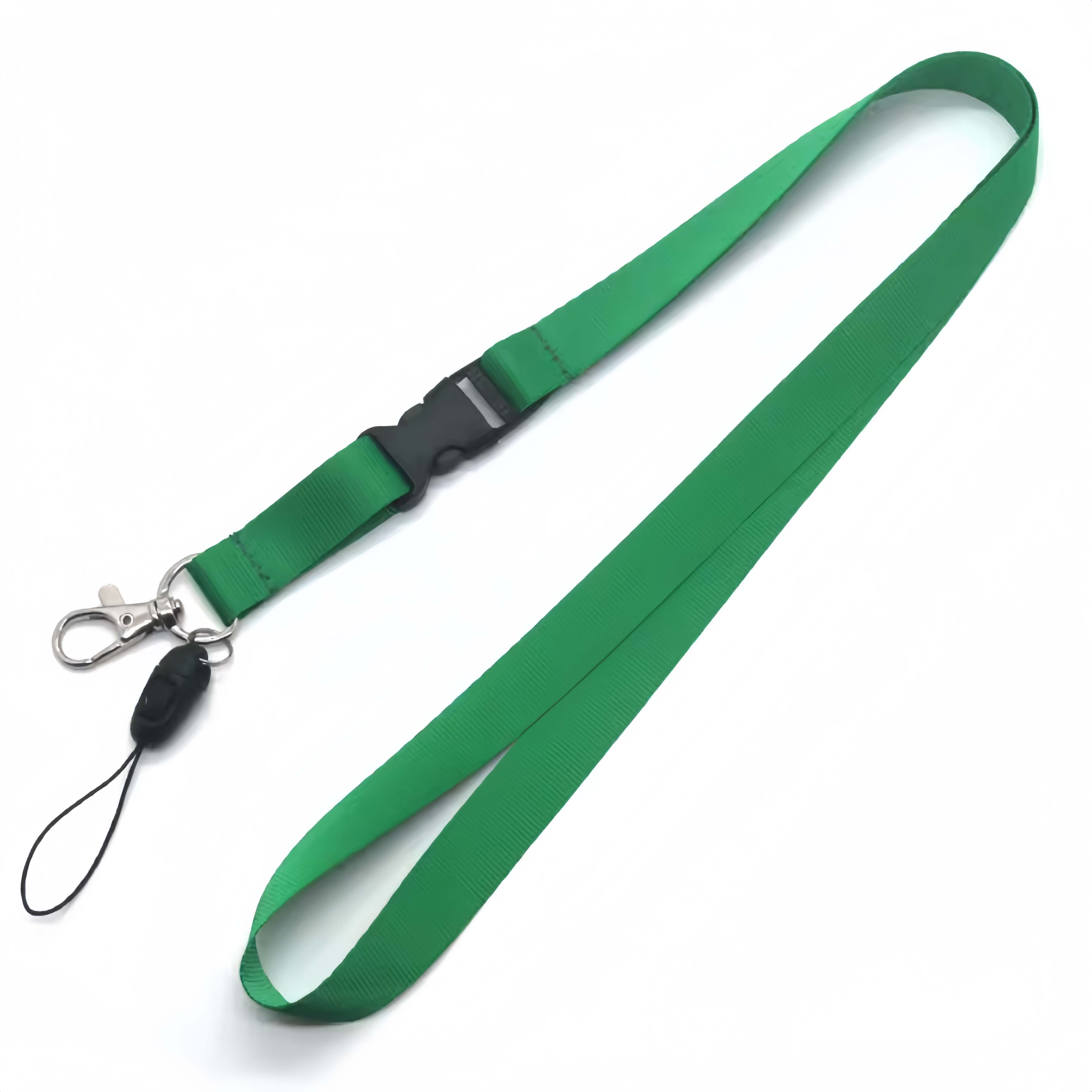 (25/500x Pack) Solid Colour/Custom Logo Keychain Lanyard