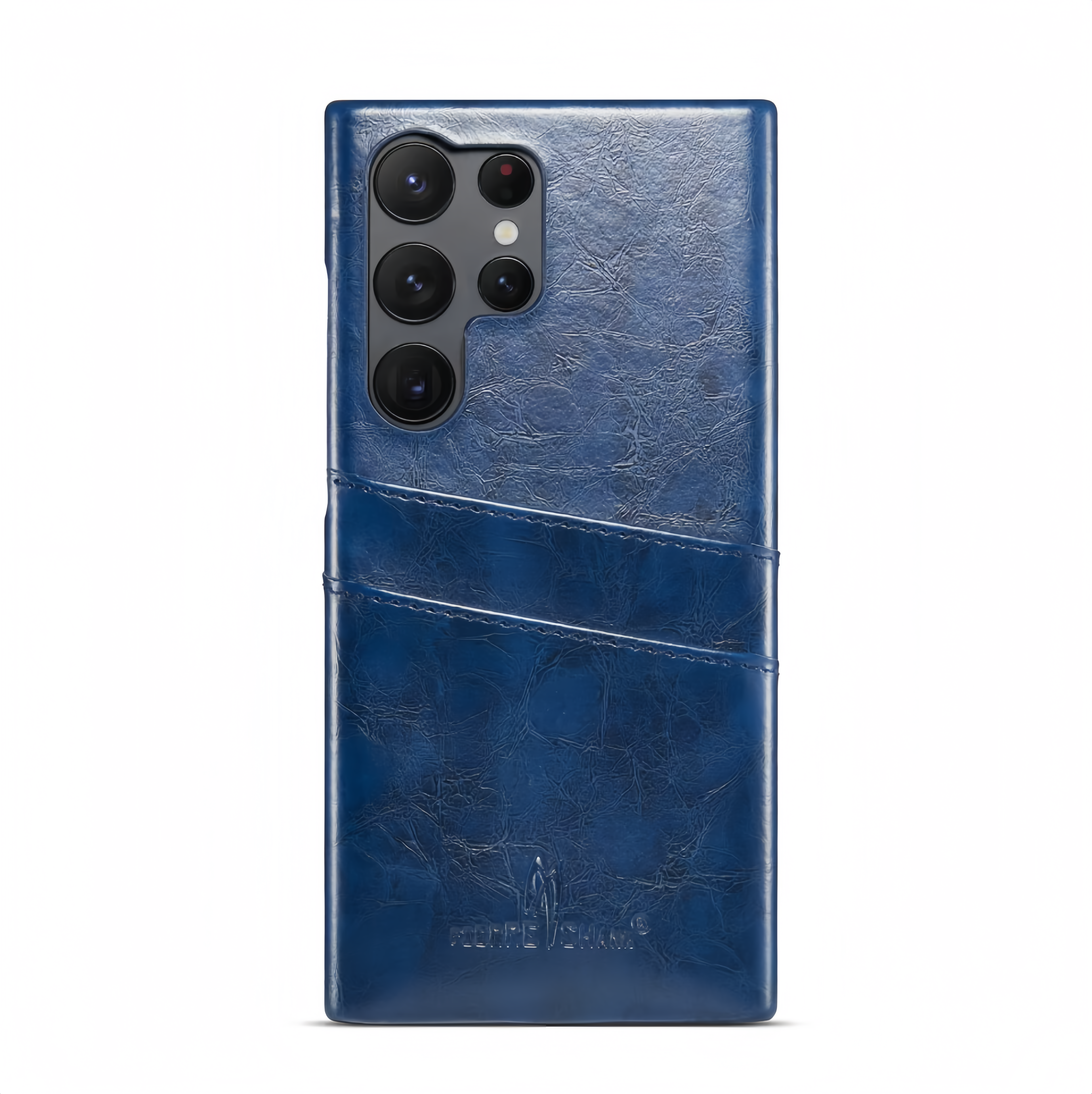 (1/100x Pack) S24 Series Business Style Vegan Leather Samsung Case