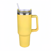 (1/100x Pack) 1.2L Double Insulated Stainless Steel Tumbler With Handle