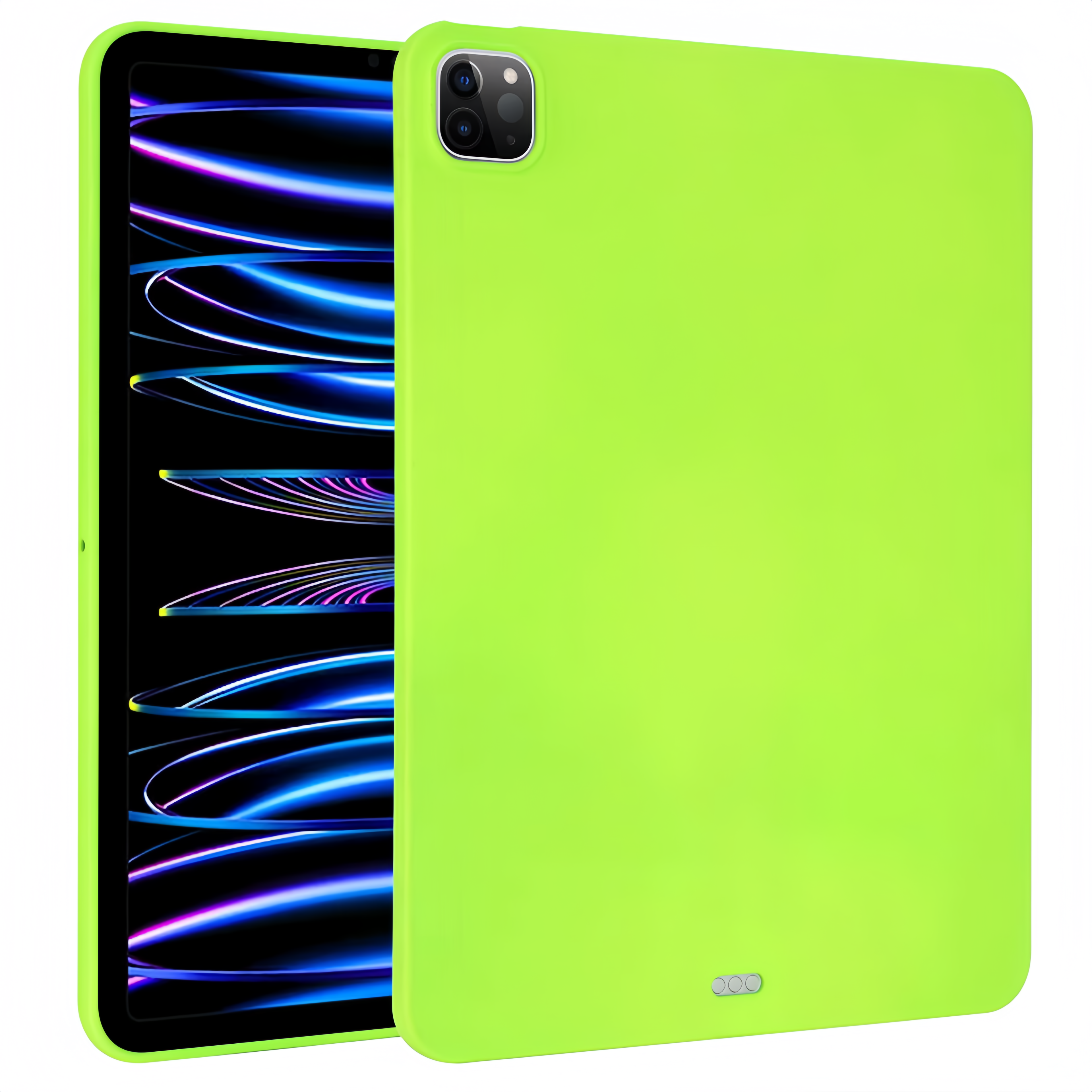 (1/100x) Apple iPad Air Gen 7 11, 13 Inch Solid Tone Silicone iPad Case