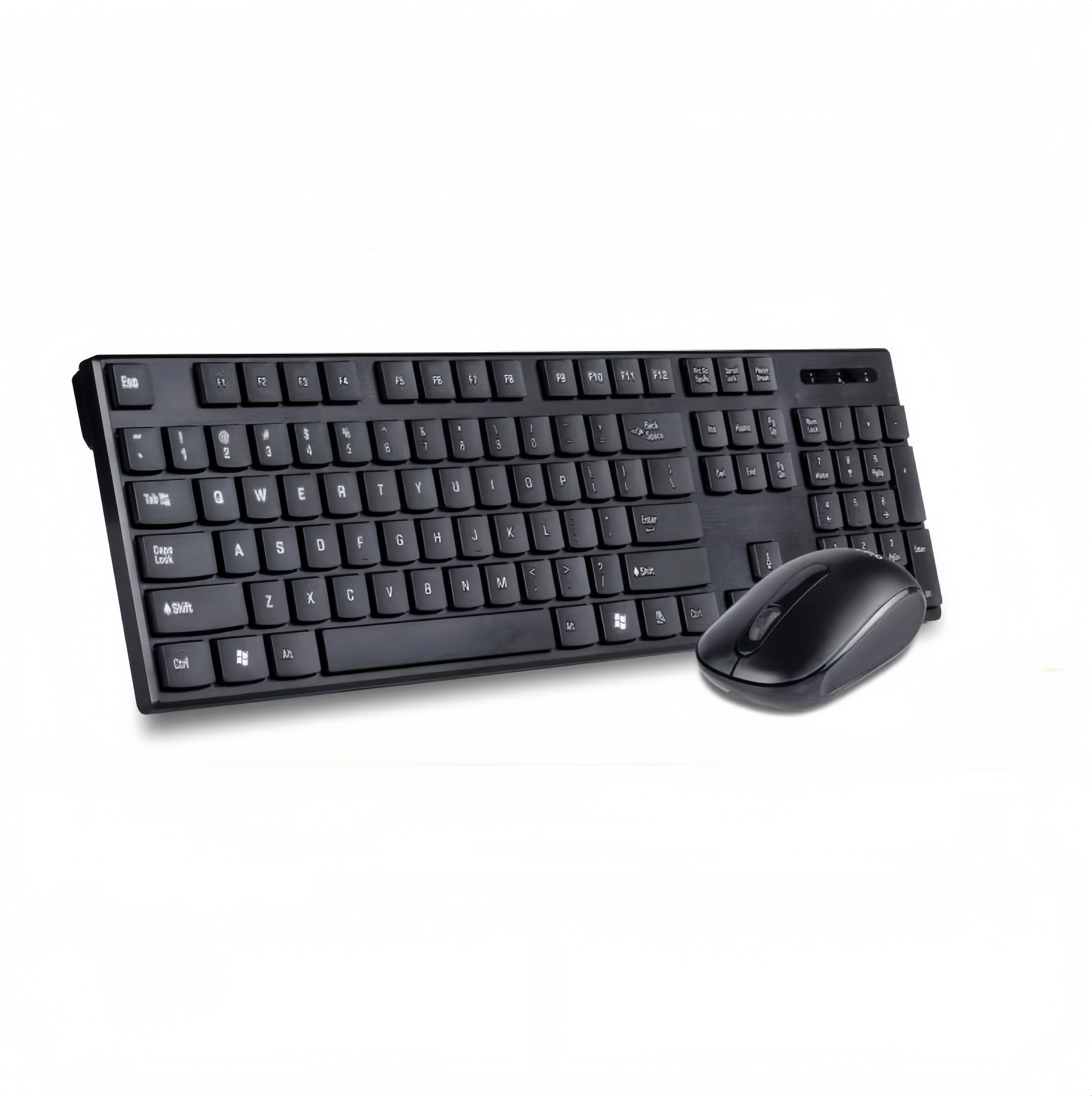 (1/100x Pack) USB Wireless Keyboard And Mouse Set For Computer/PC