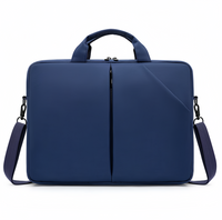 (1/100x Pack) Corporate Travel Laptop Brief Bag with Shoulder Strap