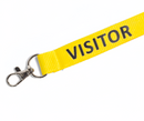 (50/1000x Pack) Pre Printed VISITOR Lanyard