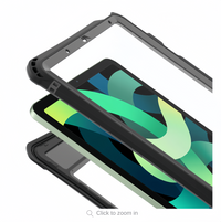 (1/100x Pack) Apple iPad Air Gen 5 10.9 Inch ShellBox Heavy Duty IP68 Rugged And Waterproof iPad Case