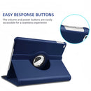 (1/100x Pack) Apple iPad Mini Gen 6, 7 8.3 Inch 360 Degree Rotating Vegan Leather Protective Case For iPad