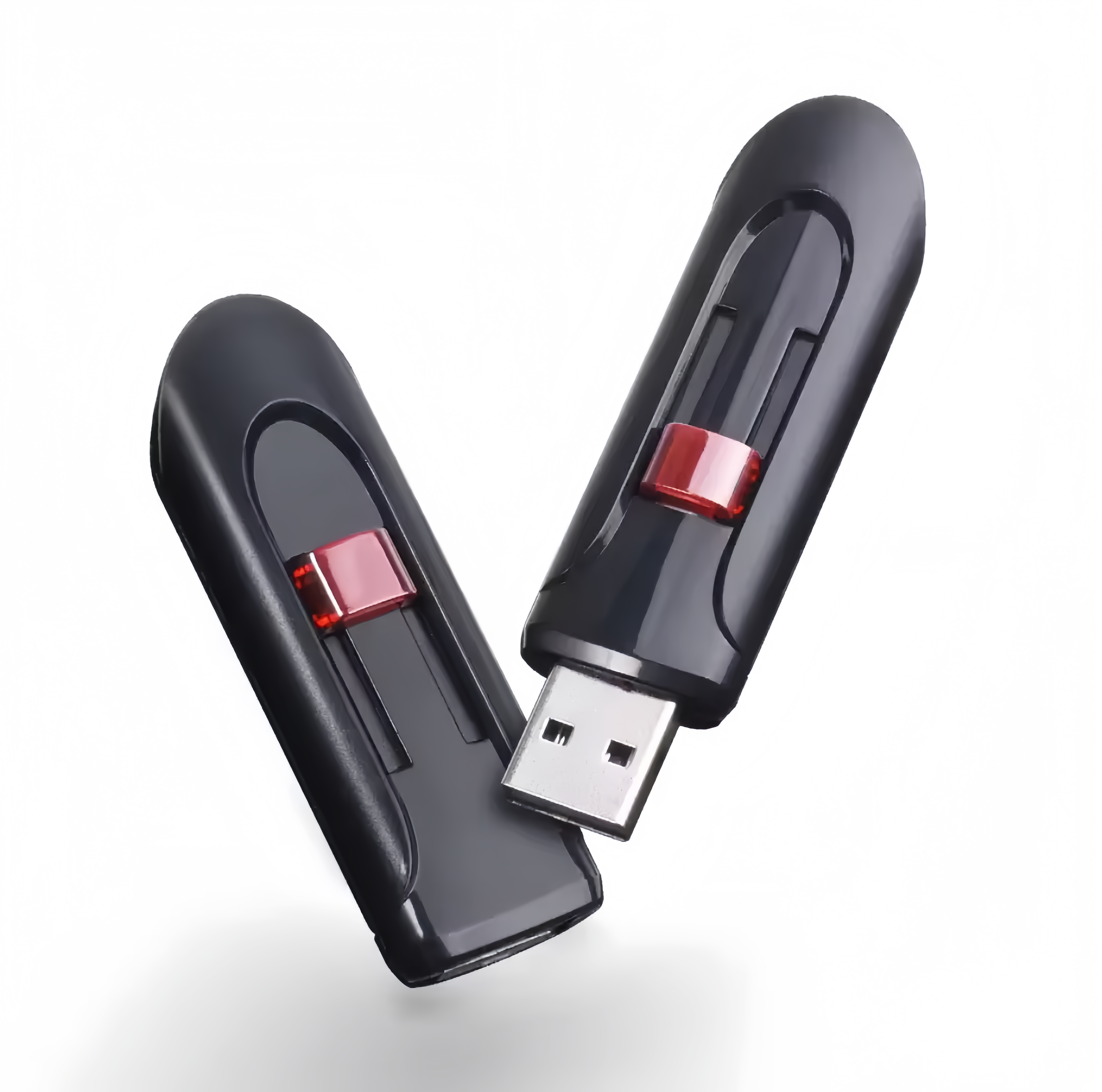 (1/100x Pack) 8-128 GB Slider USB Flash Drive