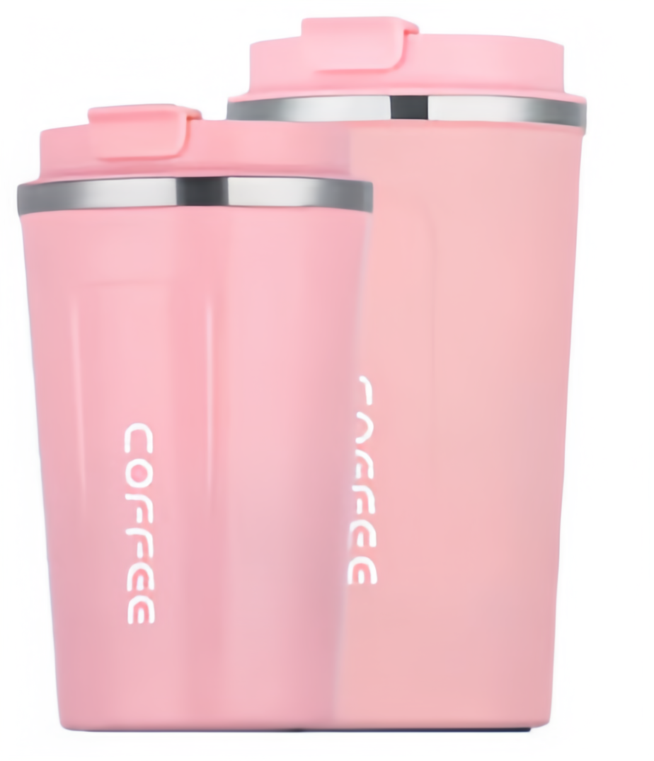 (1/100x Pack) 380ML & 510ML Premium Stainless Steel Coffee Mug