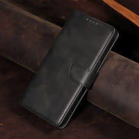 (1/100x Pack) iPhone 15 Series Flip Wallet Vegan Leather Case