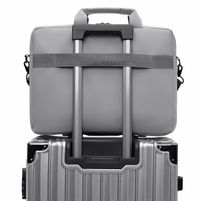 (1/100x Pack) Corporate Travel Laptop Brief Bag with Shoulder Strap