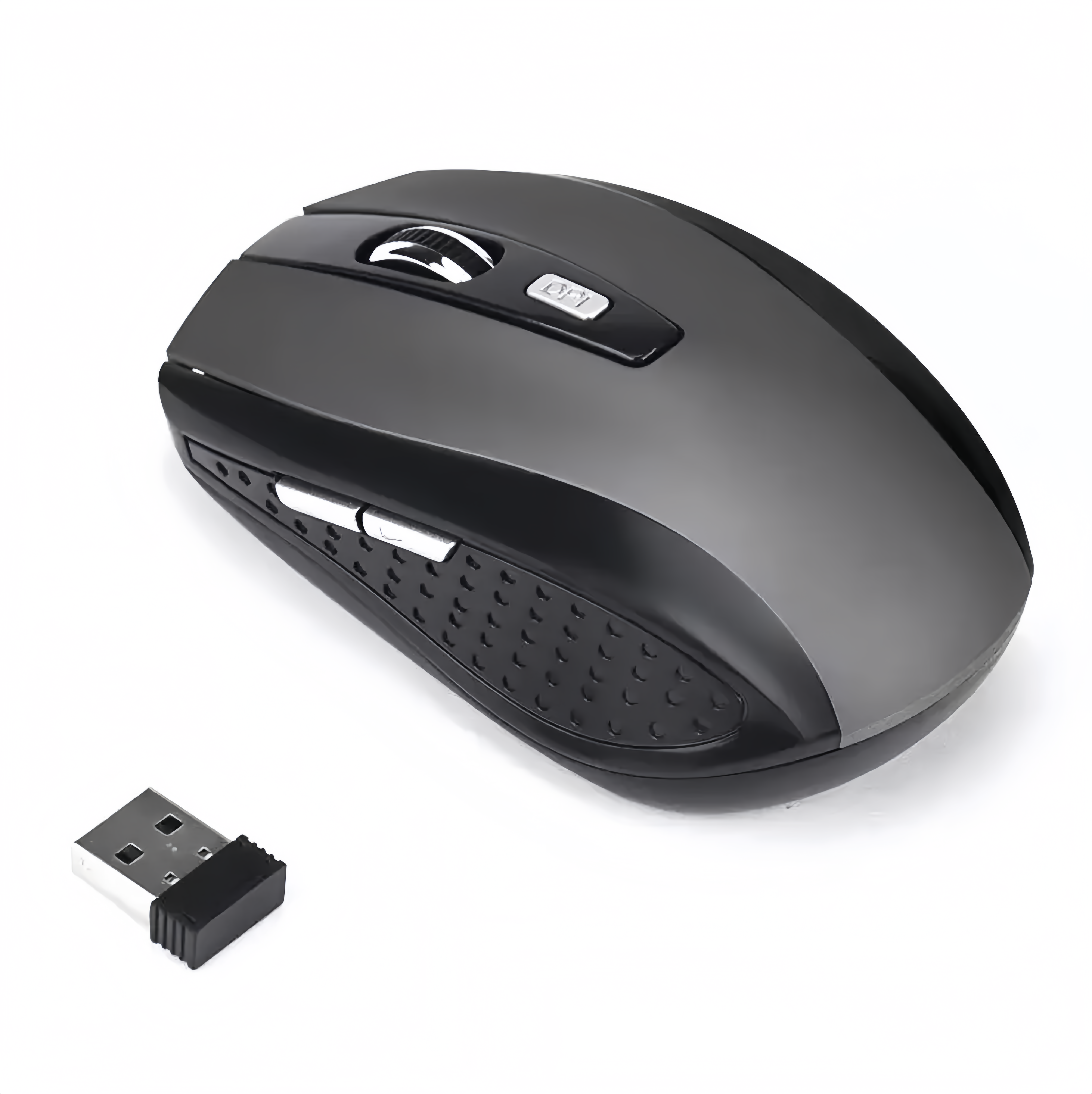 (1/100x Pack) 2.4Ghz Wireless Mouse With USB Receiver
