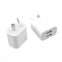 (1/250x Pack) 20 Watt USB 2x Port Power Adapter (AUS/NZ Outlet)
